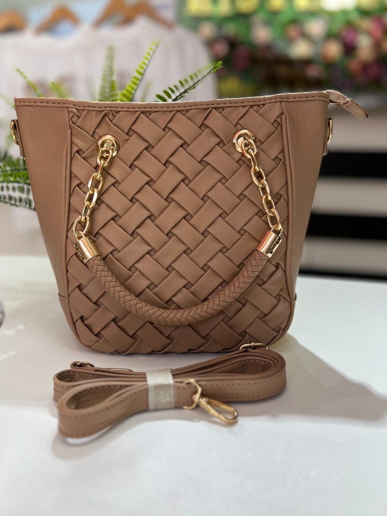 Bolso Cadena Beige