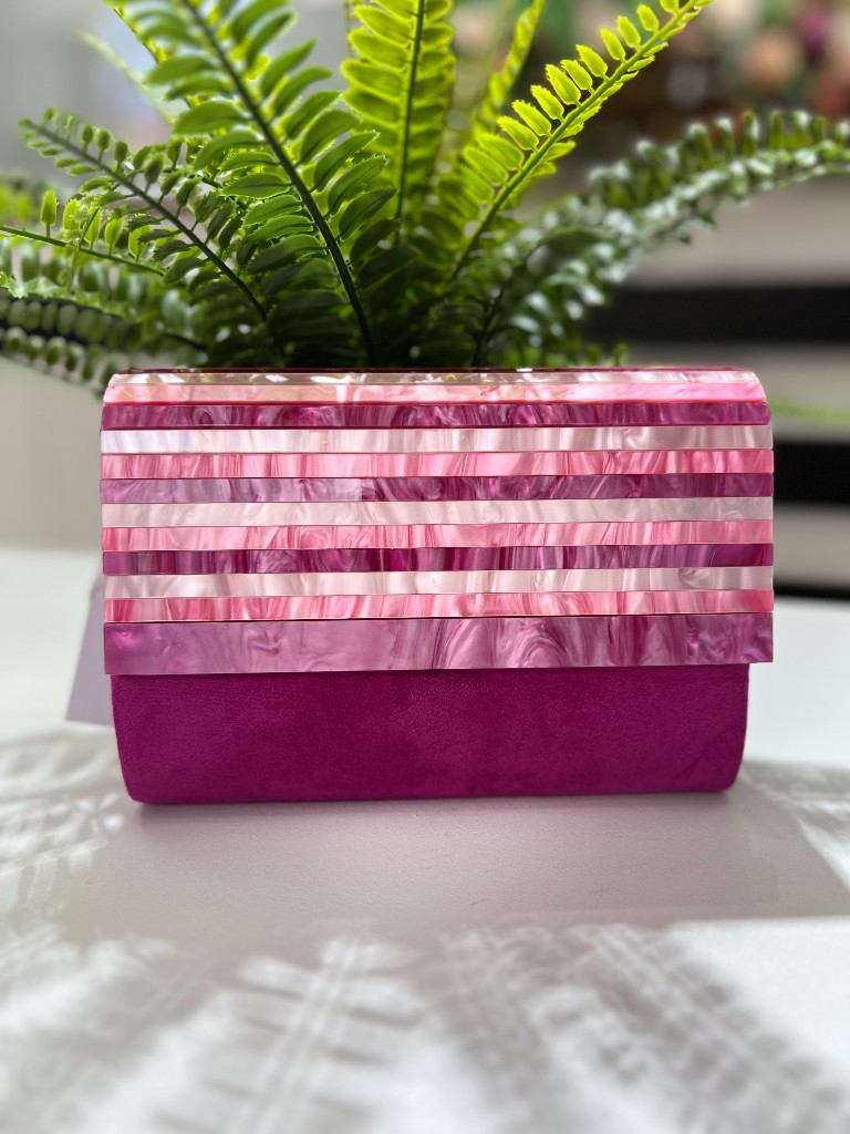 Clutch Bicolor Buganvilla 