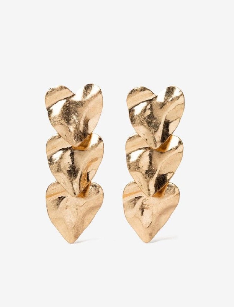 Pendiente 3 Corazones